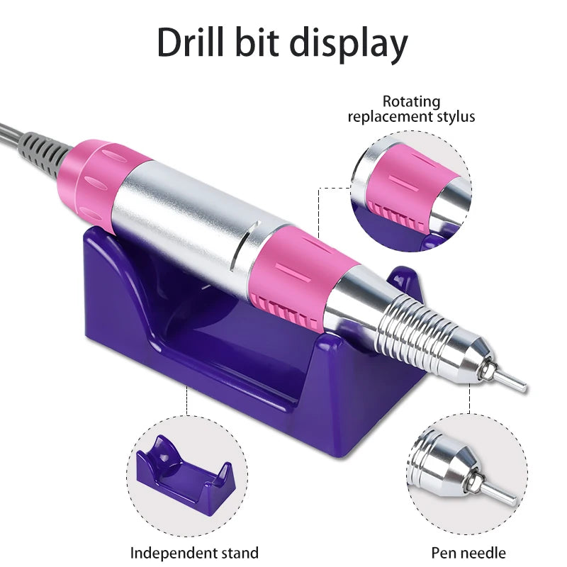 35000 RPM Electric Nail Drill Machine