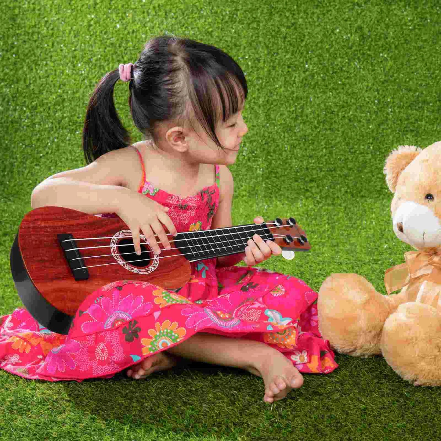 Ukulele: A Musical Wooden Instrument for Toddlers, Boys, and Beginners