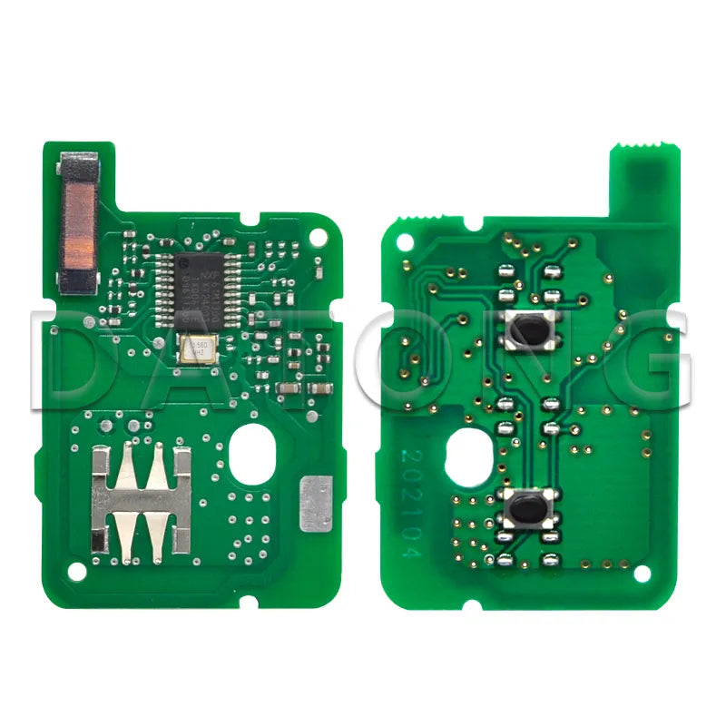 Auto Smart Control Replace Car Remote Key For Renault