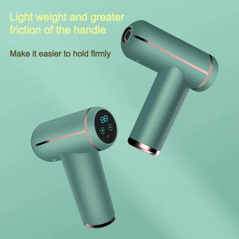 Portable LCD Display Massage Gun for Muscle Relaxation and Pain Relief