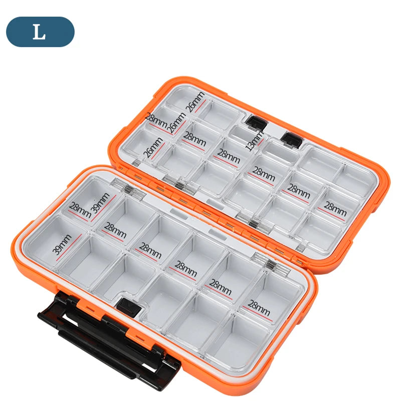 Waterproof Fishing Tackle Box for Hook and Lure