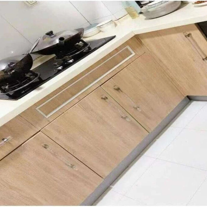 1pc Pvc Oil-proof Marble Sticker, Self-adhesive Wallpaper For Kitchen, Countertop, Cabinet, Table, Wall