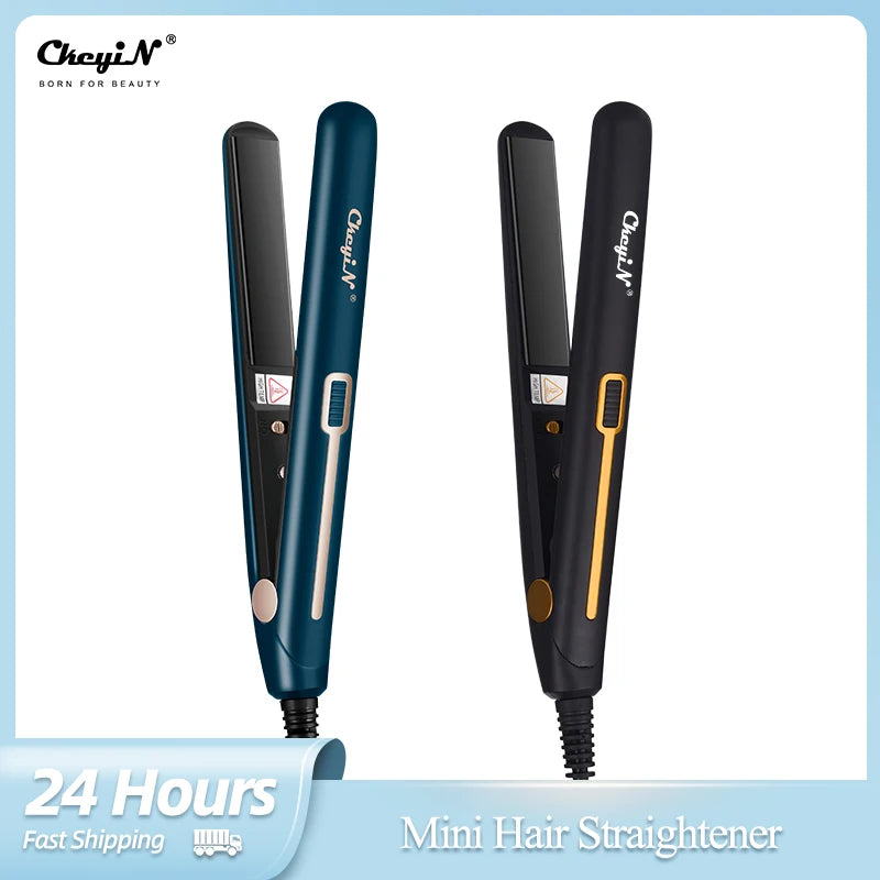 Mini Professional 2-in-1 Hair Straightener and Hair Curler