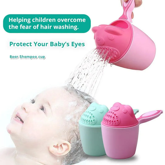 Protect Your Baby Eyes with This Shampoo Rinse Cup Multifunctional Bathing Supplies Shower Tools for Kids