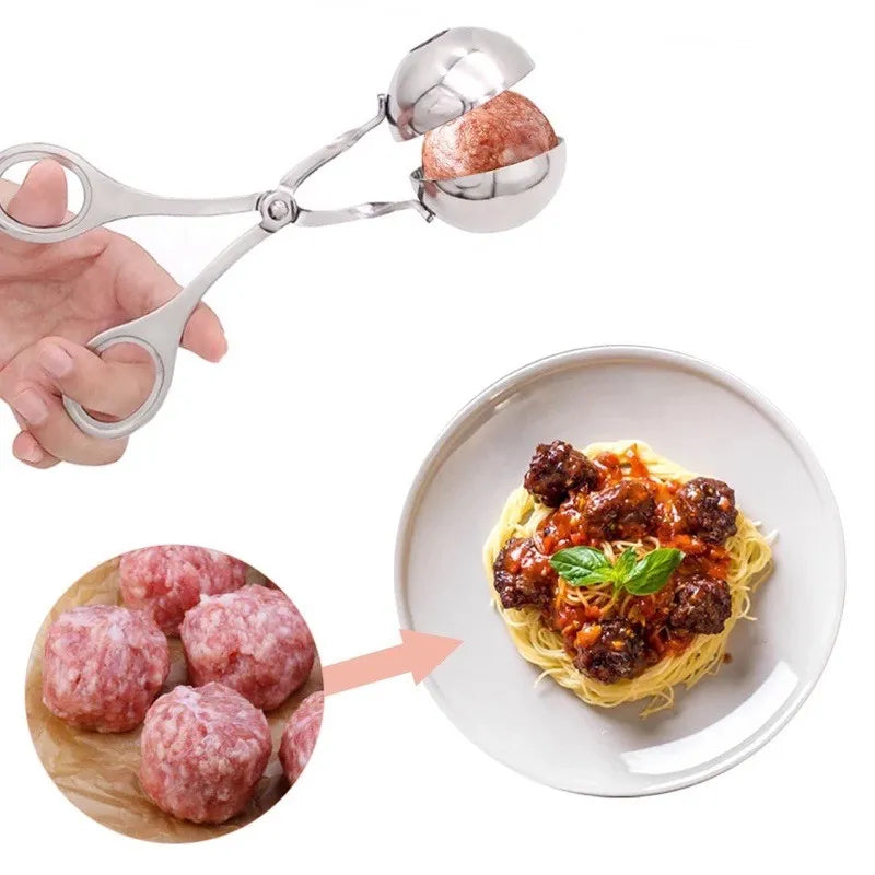 Meatball Maker Clip Fish Ball Rice Ball Making Mold Stainless Steel Form Tools Kitchen Accessories Gadgets cuisine cocina