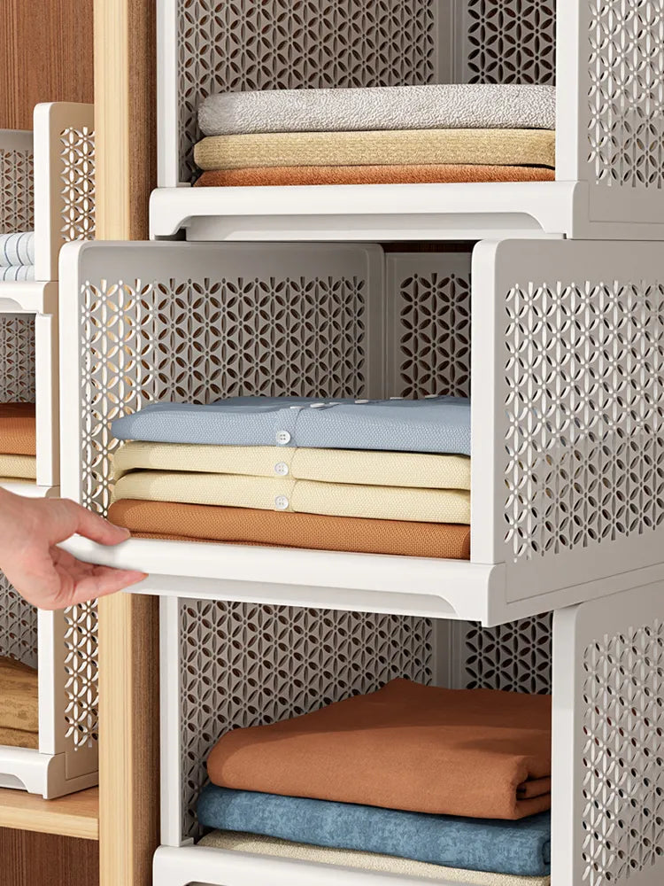 Wardrobe Storage Shelf Organizer