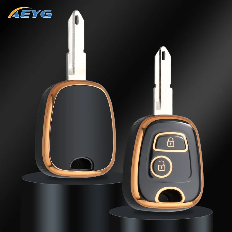 Car Remote Key Case Cover For Peugeot