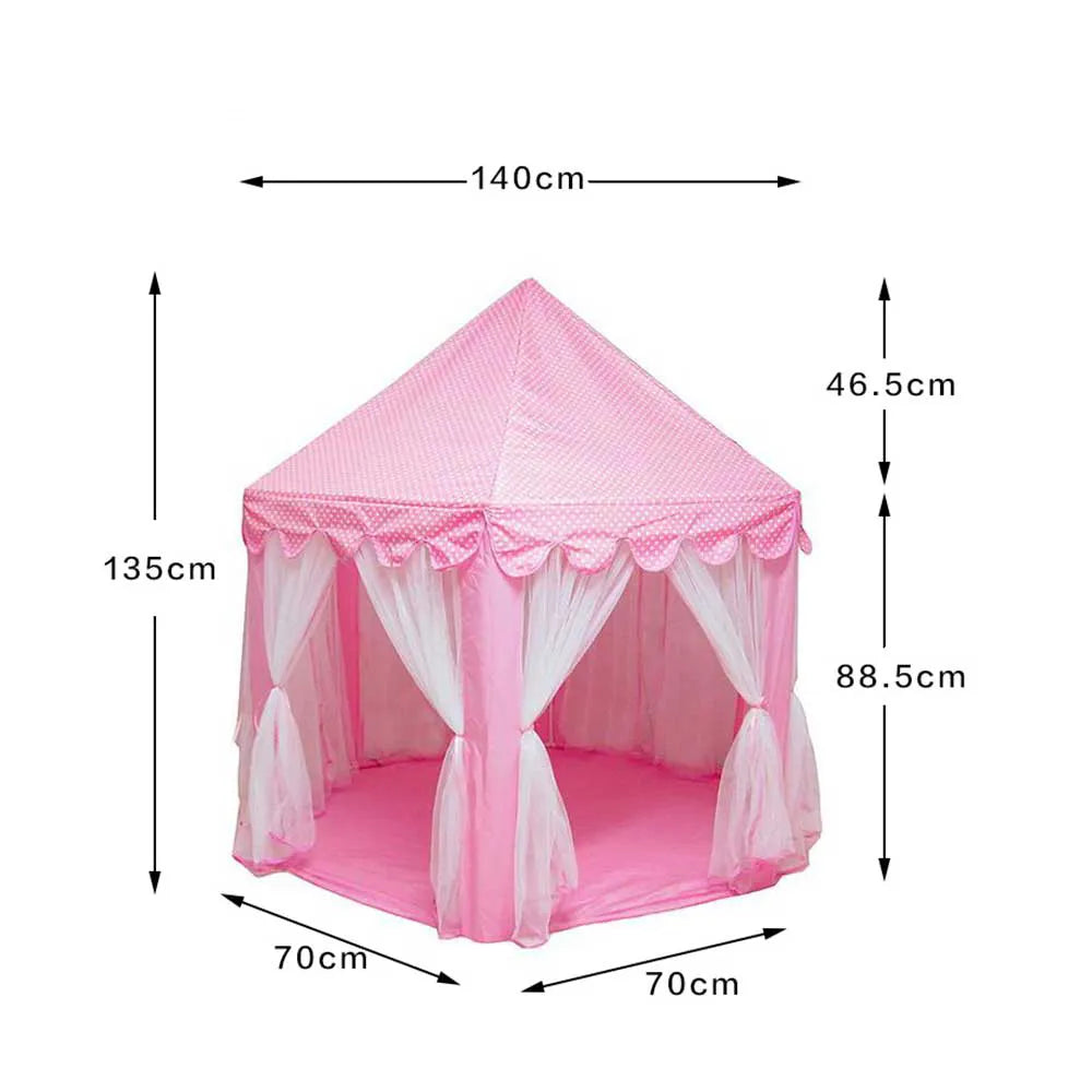 Portable Children's Tent for Kids Tent Toys Girls Princess Castle Tipi Infantil Children's House Vigvam Teepee Baby Tent Gifts