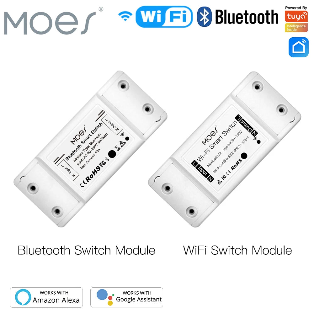 DIY Bluetooth Wi-Fi Smart Light Switch Timer