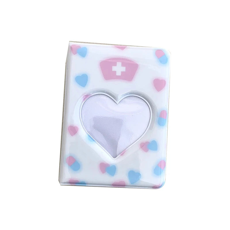 3 Inch 40 Pockets Love Heart Photocard Holder