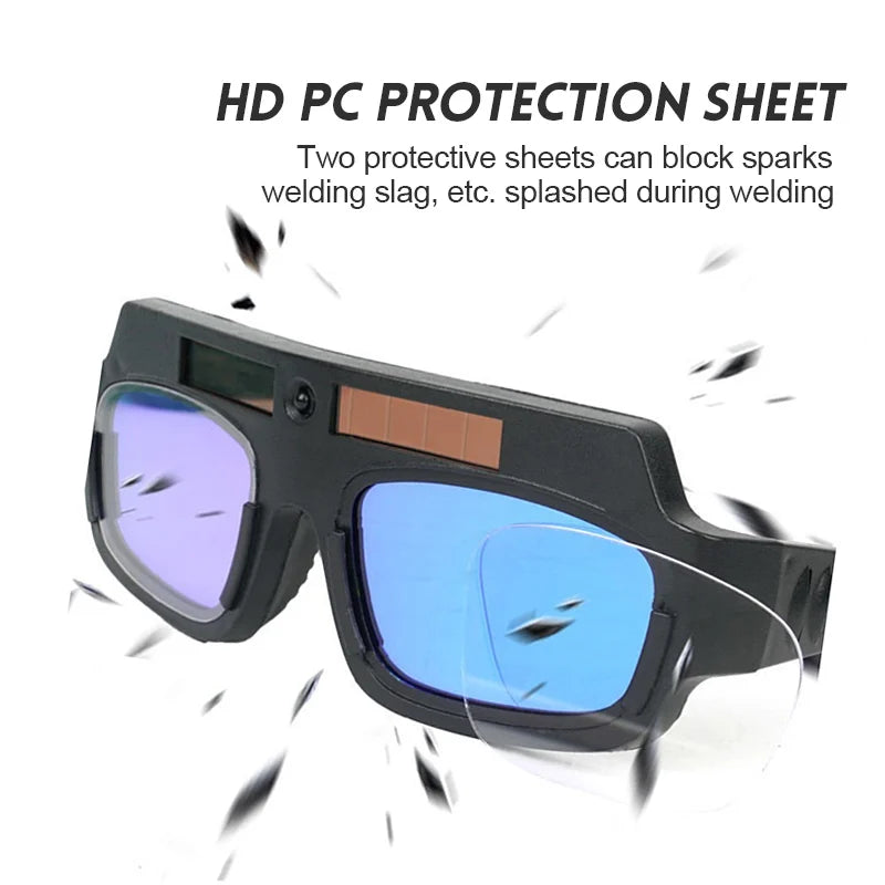 Automatic Dimming Solar Welding Glasses