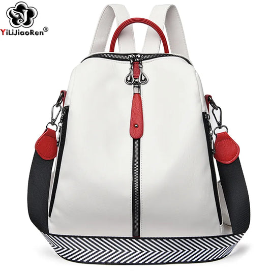 High Quality Soft Leather Backpack