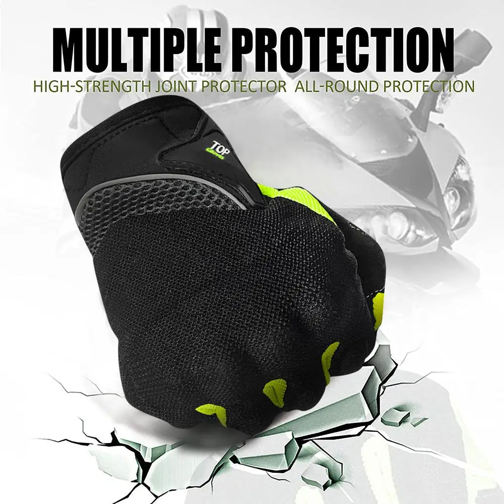 Touch Screen Breathable Motorcycle Gloves