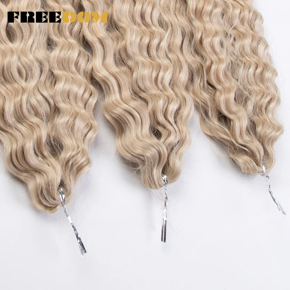 Synthetic Twist Crochet Curly Hair Extension