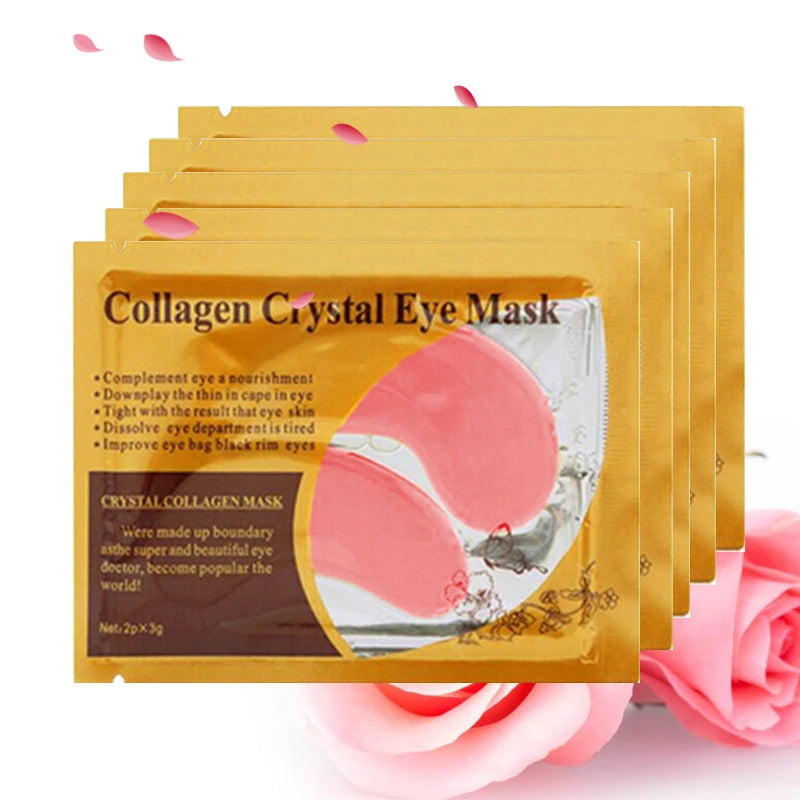 40pcs=20pairs Gold Collagen Crystal Eye Mask