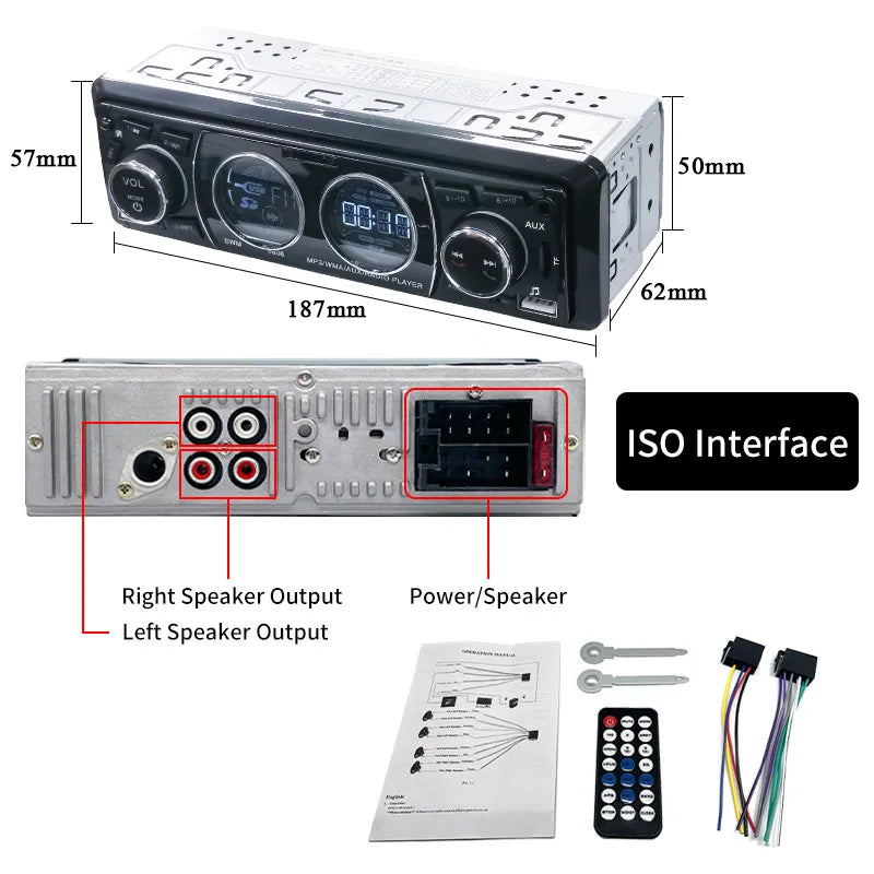 Bluetooth Support Car Radio In Dash Kit