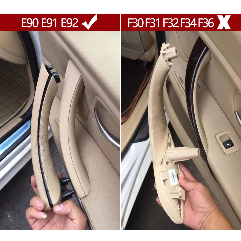 Upgraded Interior Door Handle Inside or Cover Trim Replacement For BMW