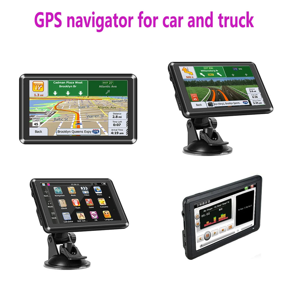 5 inch GPS navigation for cars