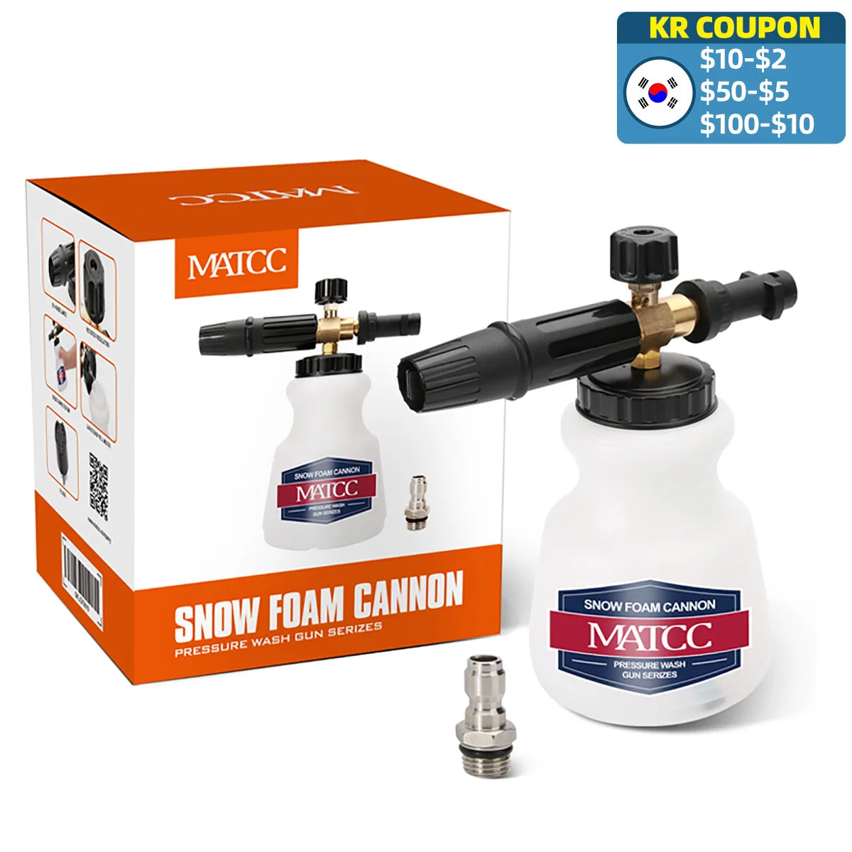 1L High Pressure Car Snow Foam Sprayer