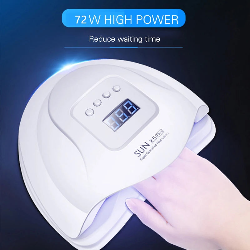 Nail Dryer LED Lamp for Curing All Gel Nail Polish With Motion Sensor