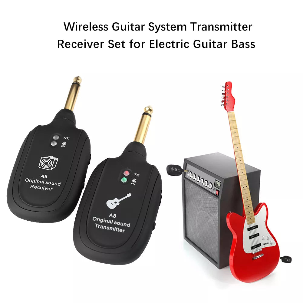 Wireless Audio Transmission Set With Receiver Transmitter System