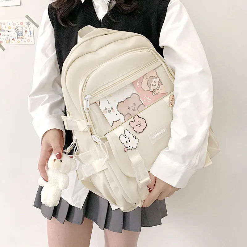 Teenager Kawaii Girl Waterproof Backpack