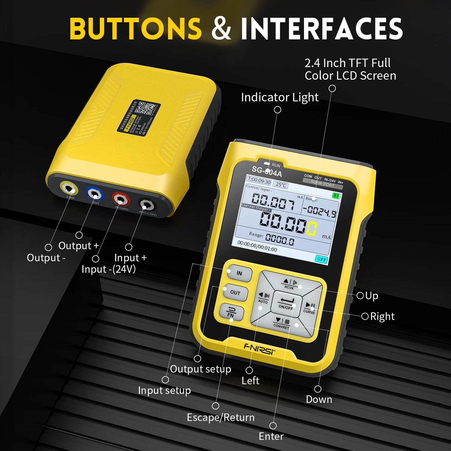 Thermocouple Resistance Pressure Transmitter Process Calibrator