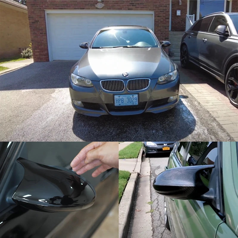 Replacement Rearview Side Mirror Covers For BMW