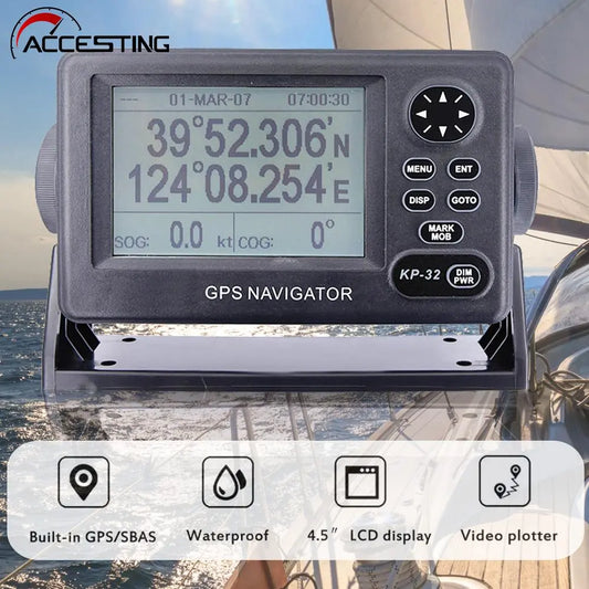 GPS/SBAS Marine Navigator 4.5 inch LCD Display