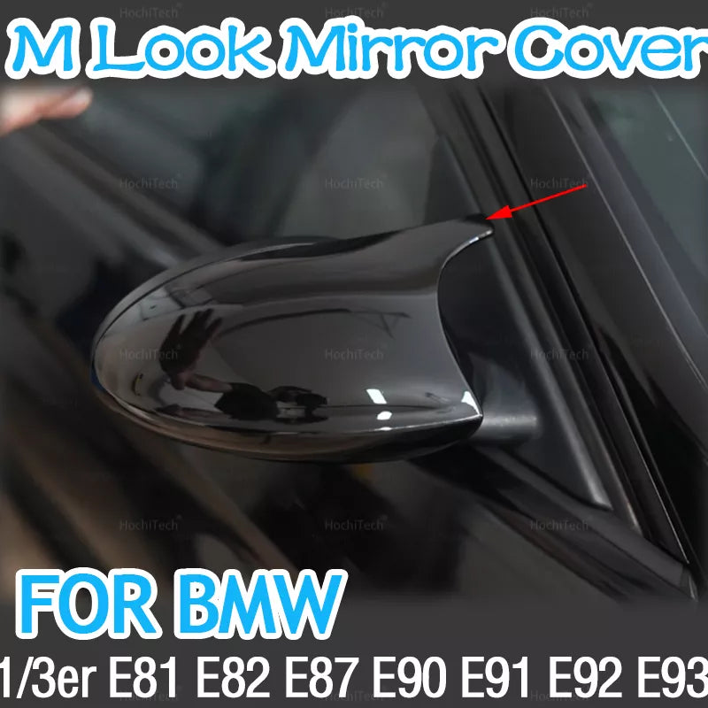 Black M3 Style Cover Rear Mirror Car Accessories