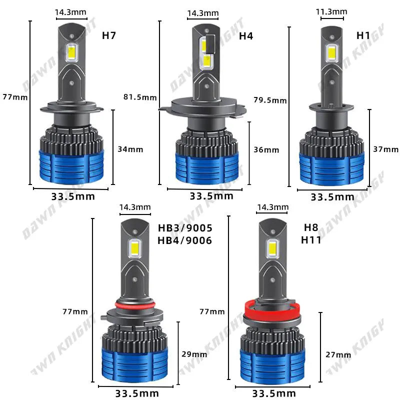 LED Fog Light Kit For Auto 12V 80W