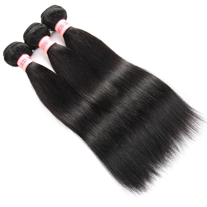 10-30 inches 1/3/4 Pieces Indian Straight Human Hair Bundles