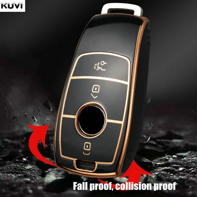 Car Remote Key Case Cover Shell For Mercedes Benz
