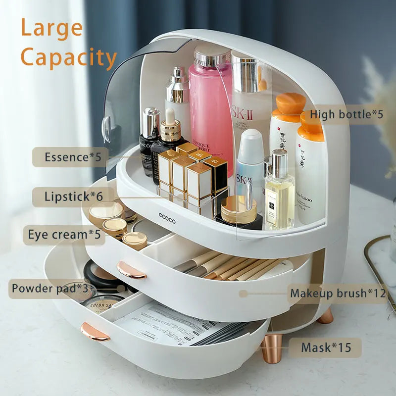 Large Capacity Jewelry/ Cosmetic Storage Box