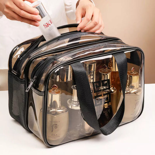 Large Capacity Transparent Cosmetic Travel Bag