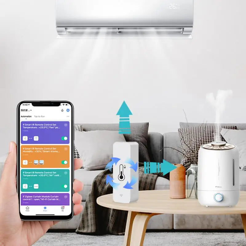 WiFi Real-time Monitoring Temperature And Humidity Sensor