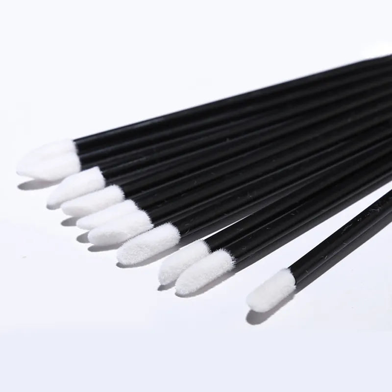 50/500/1000pcs Disposable Lip Brush Makeup Wands