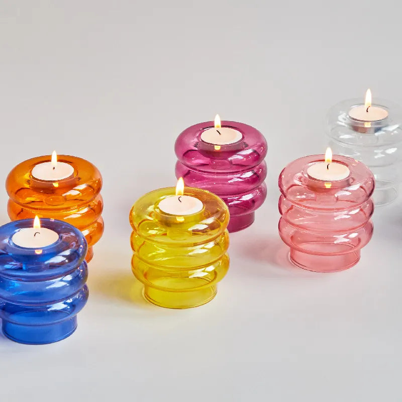 Dual Purpose Candlestick Taper Candle Holders and Tealight Candlesticks