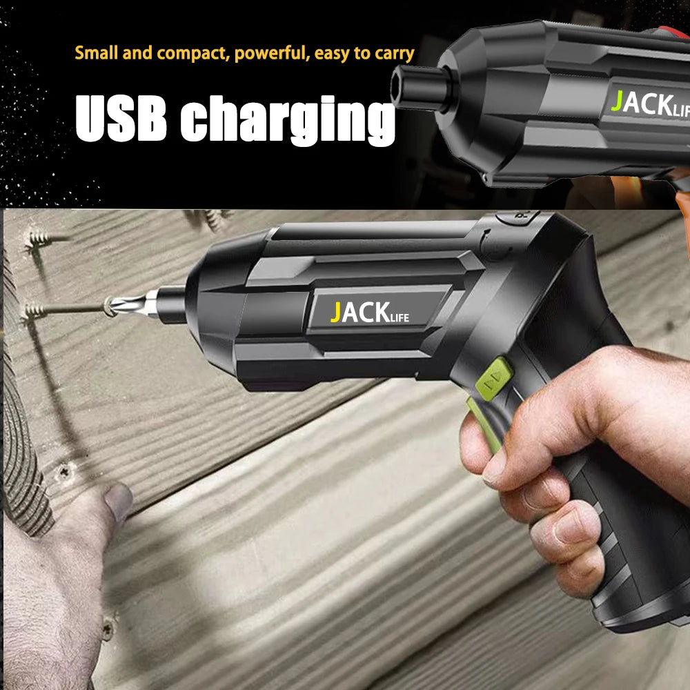 Electric Battery Rechargeable Cordless Screwdriver