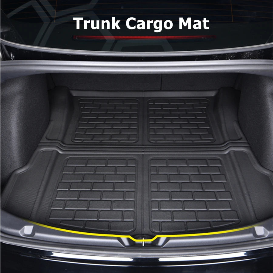 3D Waterproof All-Weather Durable Floor Mats for Tesla Model