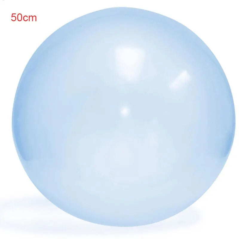 50CM Children's Outdoor Soft Inflatable Water-filled Bubble Ball Toys Party Games Toy Fun Reusable Water Balloons