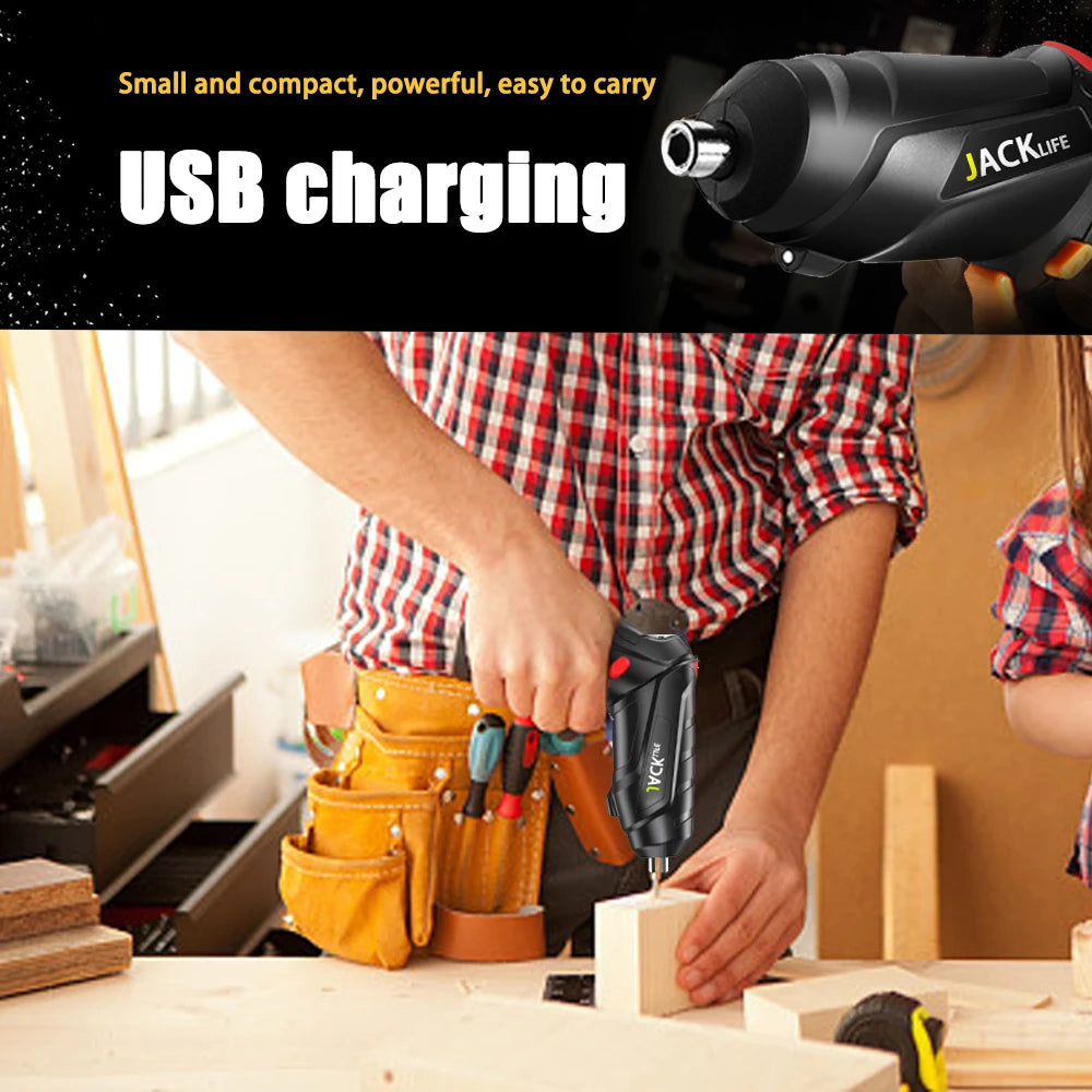 Electric Battery Rechargeable Cordless Screwdriver