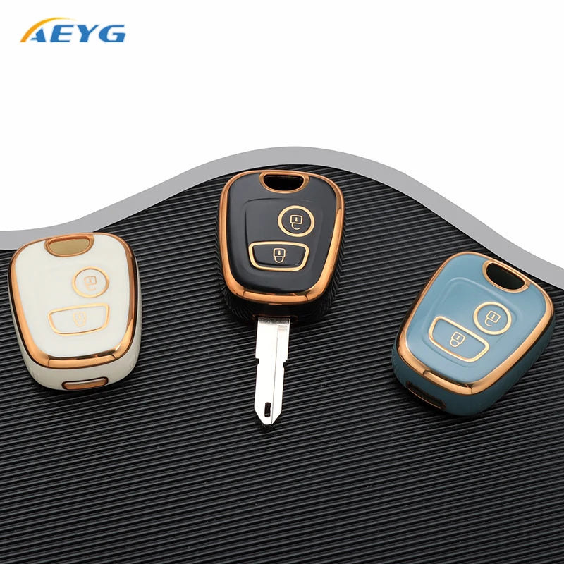 Car Remote Key Case Cover For Peugeot