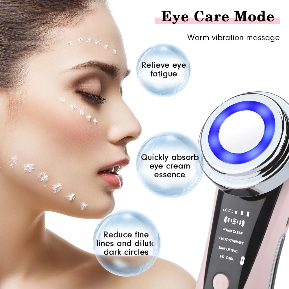 Multifunctional Facial Skin Care Massager for Lifting and Tightening the Face