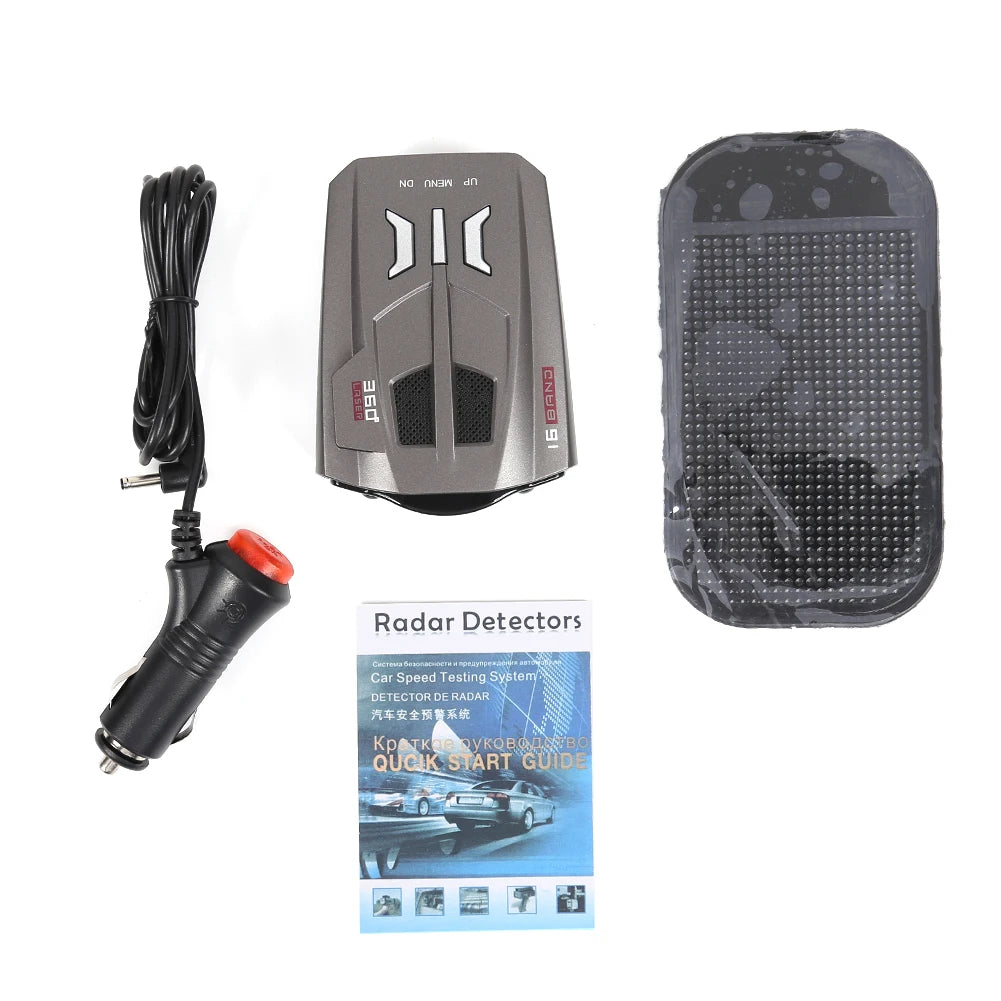 Radar Detector with Voice Alert Warning