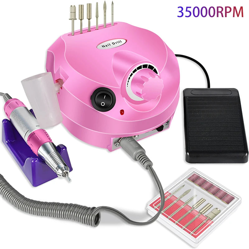 35000 RPM Electric Nail Drill Machine