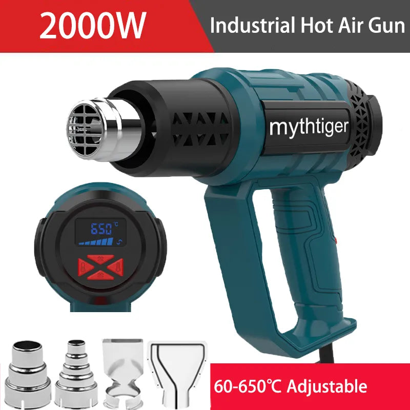 Industrial Hair dryer Heat Gun 2000W