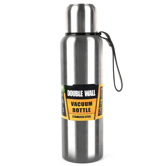 Large Capacity 500/1000ml Thermal Bottle Vacuum Double Wall 304 Stainless Steel Hot Cold Water Flask Thermos Coffee Mug