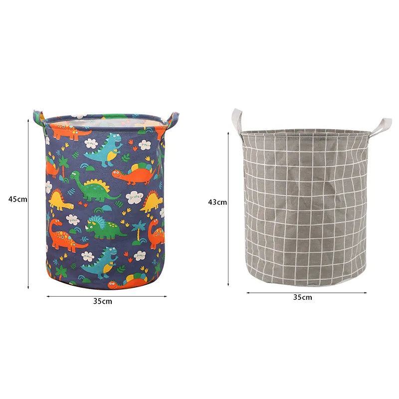 New Print Foldable Laundry Basket Organizer