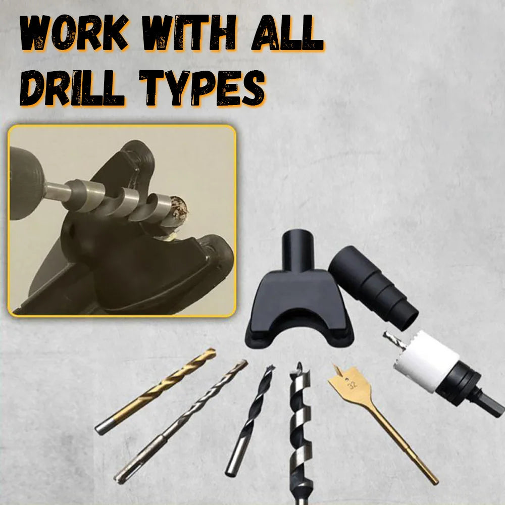 8lbs  Hands-Free Dust Collector for All Drill Bits